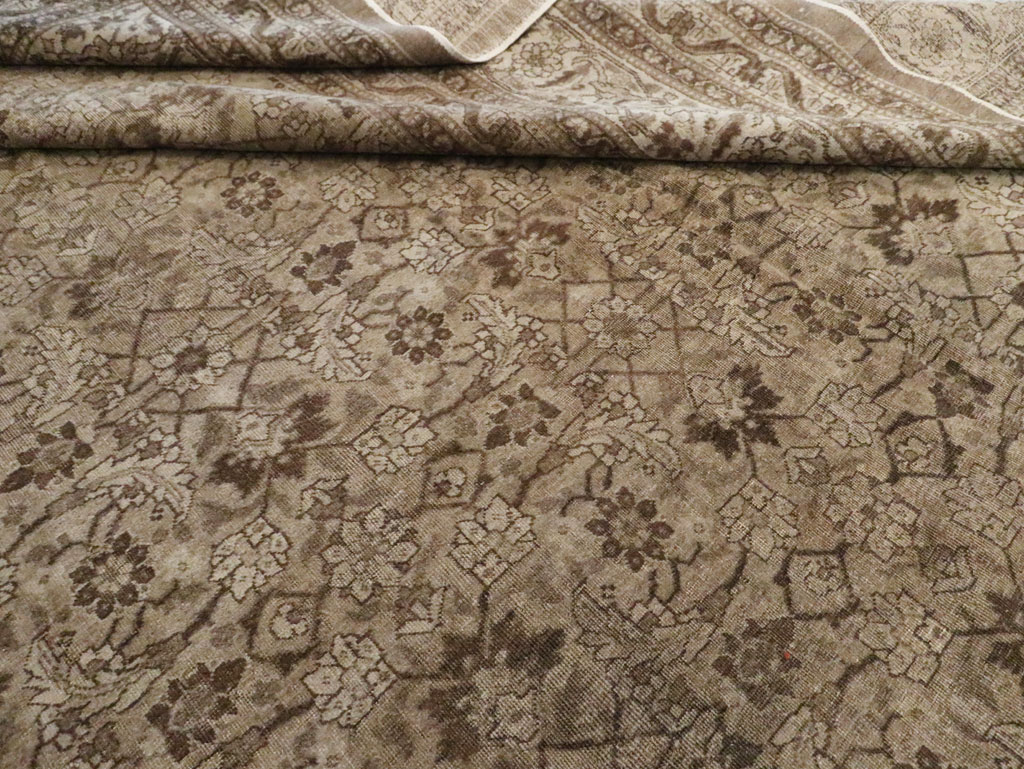 Antique Persian Tabriz Carpet, No.18815 - Gsblank