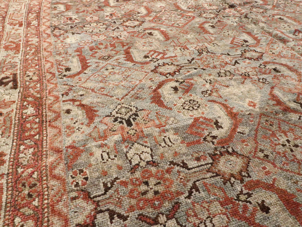 Antique Persian Kurdish Gallery Carpet, No.18844 - Gsblank