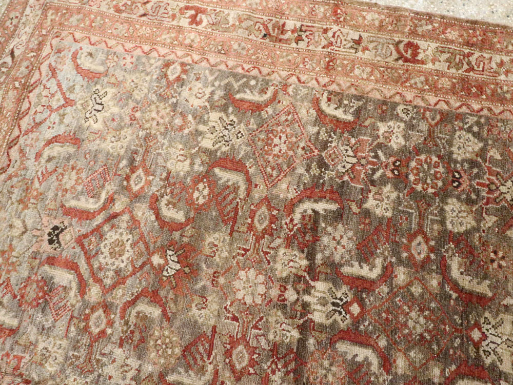 Antique Persian Kurdish Gallery Carpet, No.18844 - Gsblank