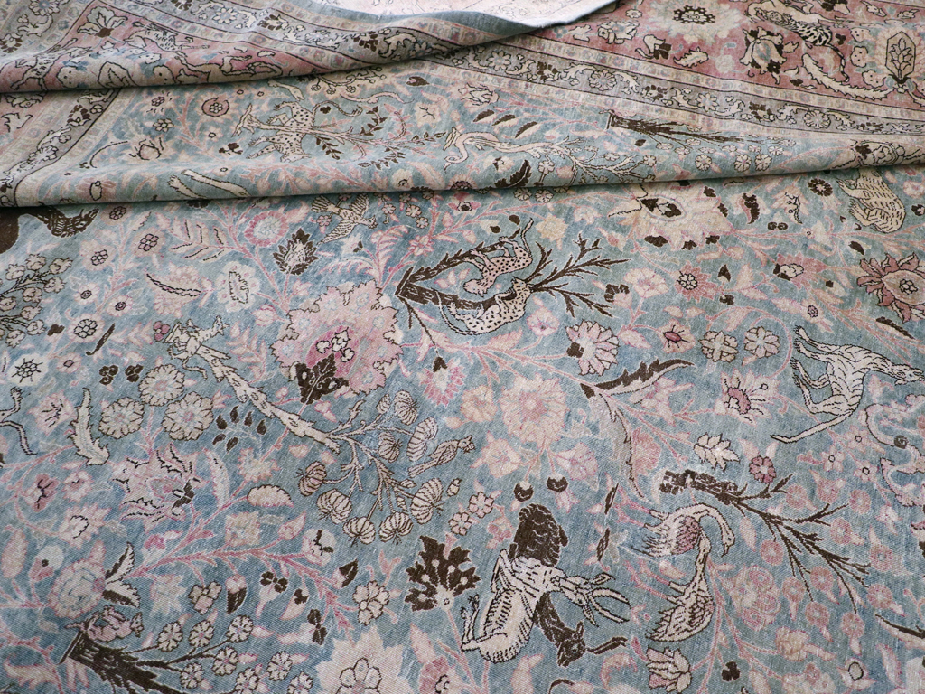 Antique Persian Tabriz Carpet, No.18846 - Gsblank