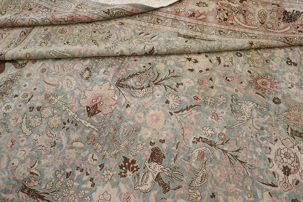 Antique Persian Tabriz Carpet, No.18846 - Gsblank