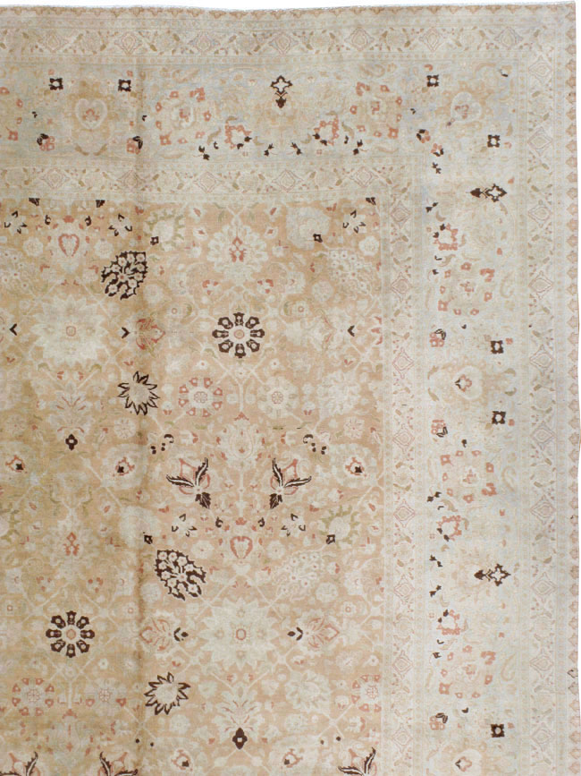 Antique Persian Tabriz Carpet, No.18848 - Gsblank