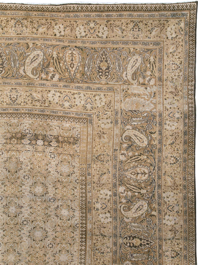Antique Persian Dorokhsh Carpet, No.18851 - Gsblank