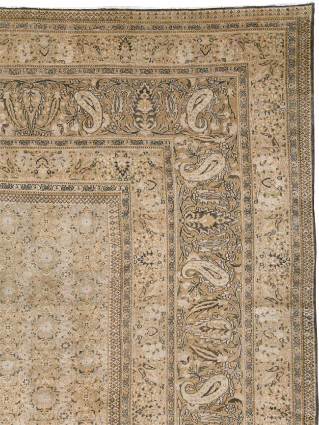 Antique Persian Dorokhsh Carpet, No.18851 - Gsblank