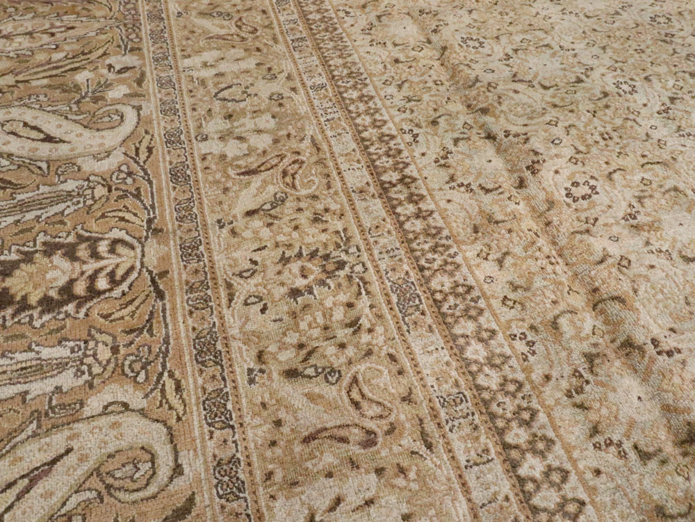 Antique Persian Dorokhsh Carpet, No.18851 - Gsblank