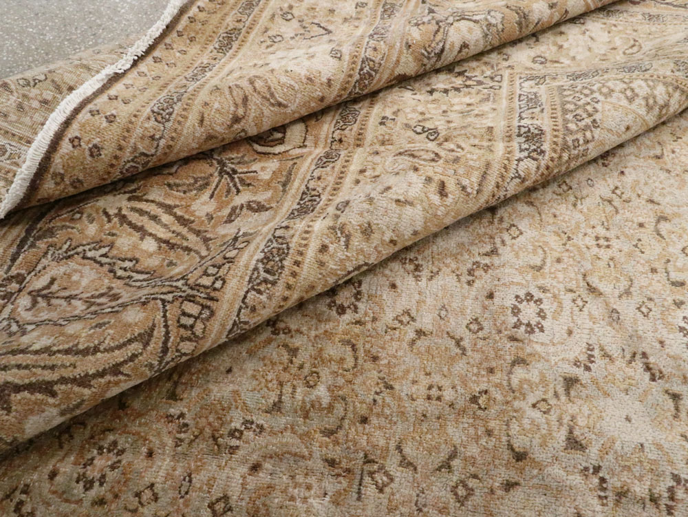 Antique Persian Dorokhsh Carpet, No.18851 - Gsblank