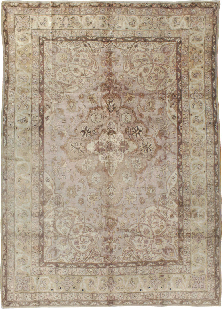 Vintage Indian Lahore Carpet, No.18861 - Gsblank