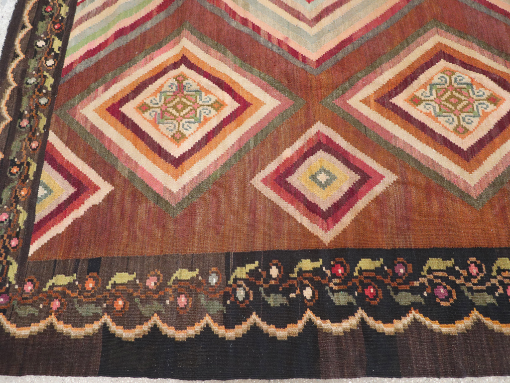 Vintage Turkish Flat-weave Kilim, No.18876 - Gsblank