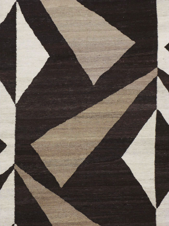 Vintage Persian Modernist Kilim, No.18890 - Gsblank