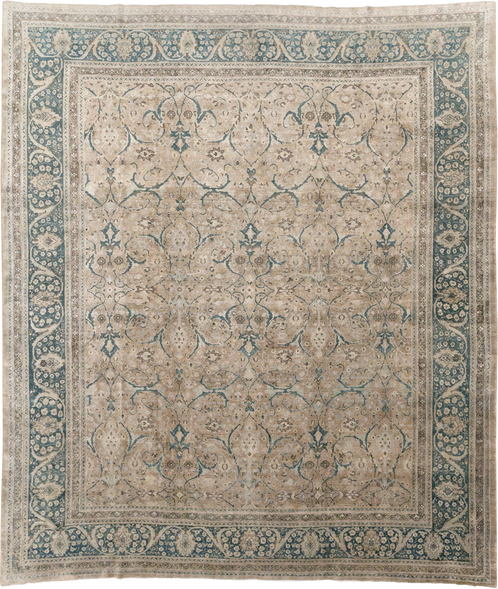 Antique Persian Tabriz Carpet, No.18900 - Gsblank