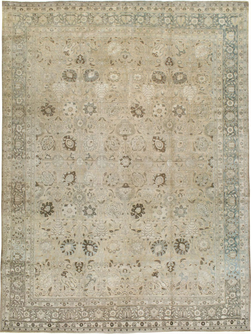 Antique Persian Tabriz Carpet, No.18904 - Gsblank
