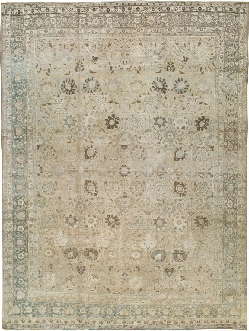 Antique Persian Tabriz Carpet, No.18904 - Gsblank