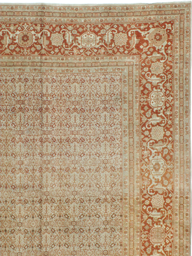 Antique Persian Tabriz Carpet, No.18911 - Gsblank