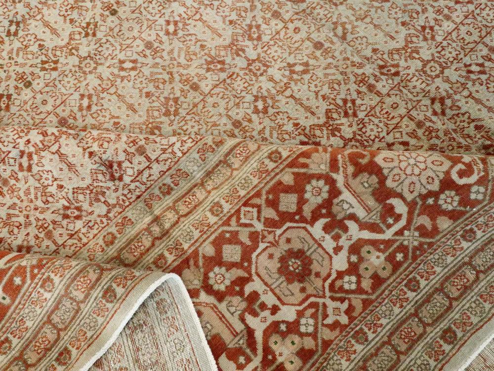 Antique Persian Tabriz Carpet, No.18911 - Gsblank