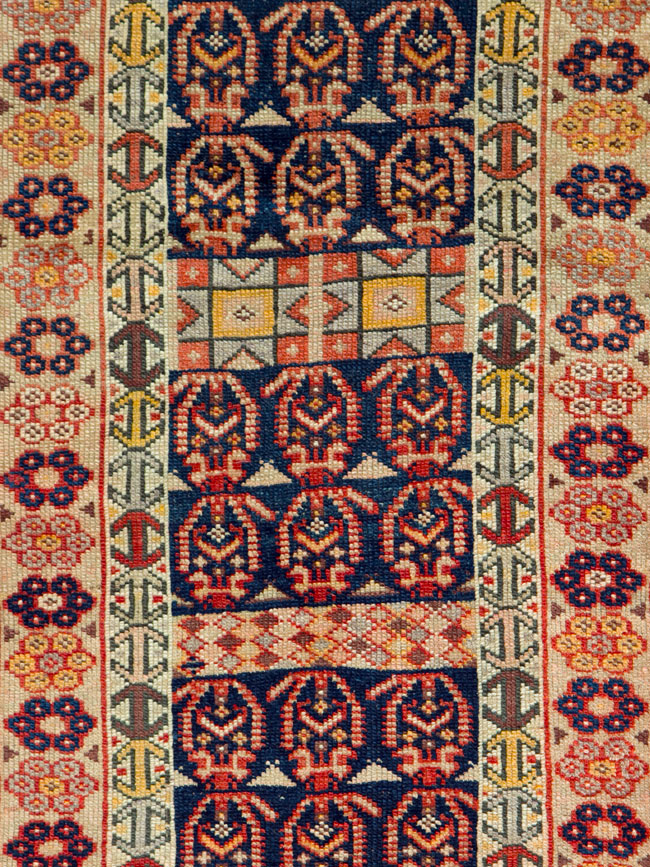 Antique Persian Northwest Long Runner, No.18912 - Gsblank