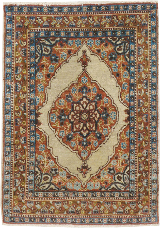 Antique Persian Tabriz Hagi Jalili Rug, No.18913 - Gsblank