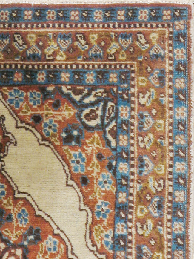 Antique Persian Tabriz Hagi Jalili Rug, No.18913 - Gsblank