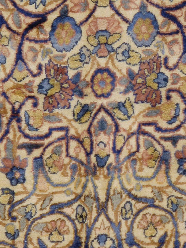 Vintage Persian Lavar Kerman Oversize Carpet, No.18917 - Gsblank