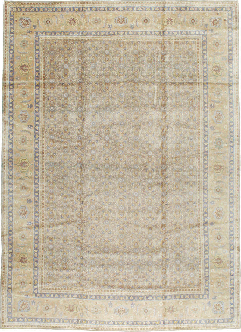 Antique Persian Tabriz Carpet, No.18926 - Gsblank