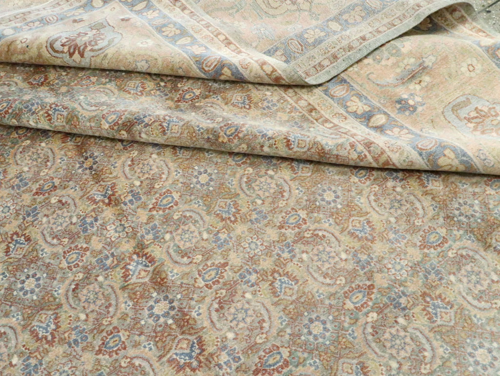 Antique Persian Tabriz Carpet, No.18926 - Gsblank