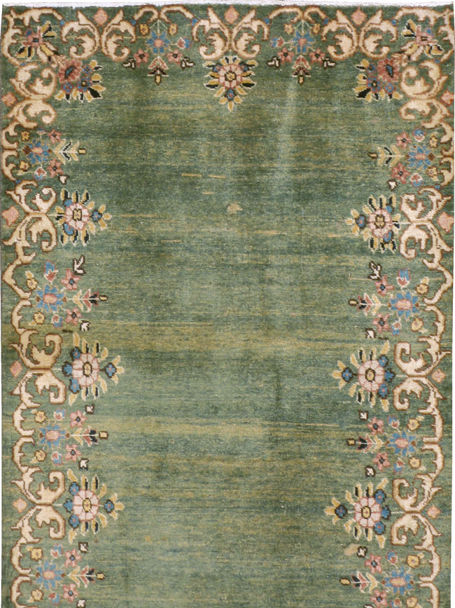 Vintage Persian Tabriz Runner, No.18934 - Gsblank
