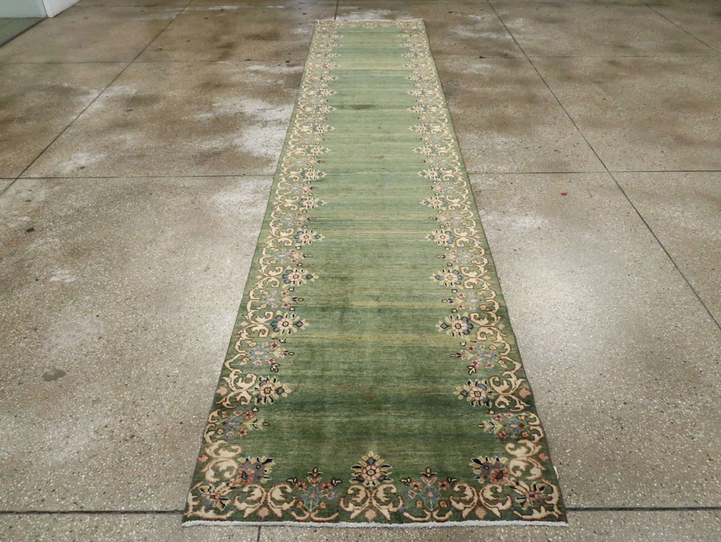 Vintage Persian Tabriz Runner, No.18934 - Gsblank