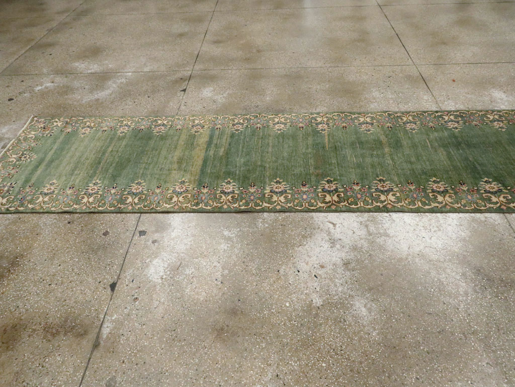 Vintage Persian Tabriz Runner, No.18934 - Gsblank