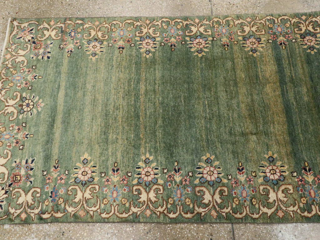 Vintage Persian Tabriz Runner, No.18934 - Gsblank