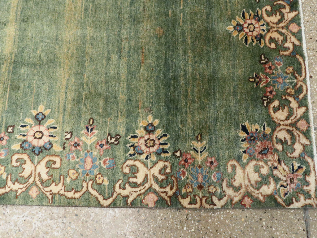 Vintage Persian Tabriz Runner, No.18934 - Gsblank
