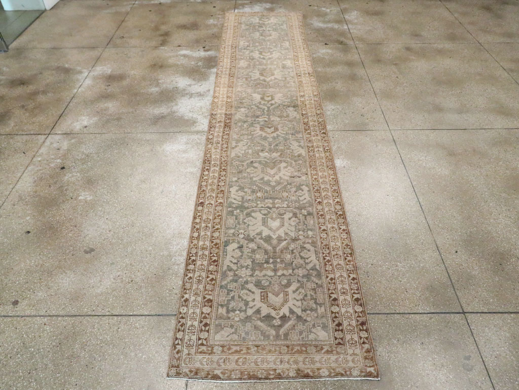 Vintage Persian Malayer Runner, No.18938 - Gsblank