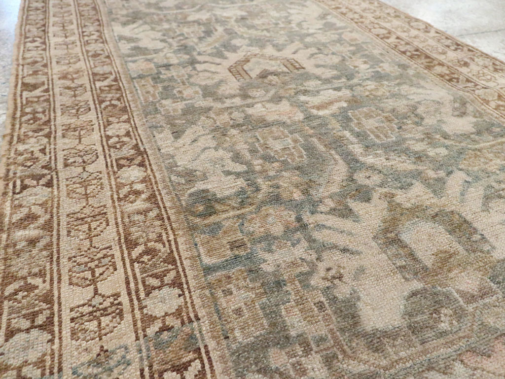 Vintage Persian Malayer Runner, No.18938 - Gsblank