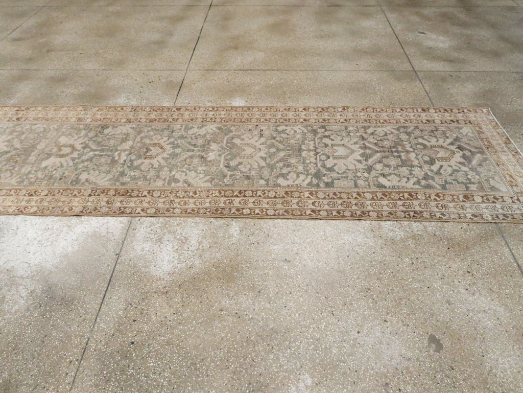 Vintage Persian Malayer Runner, No.18938 - Gsblank