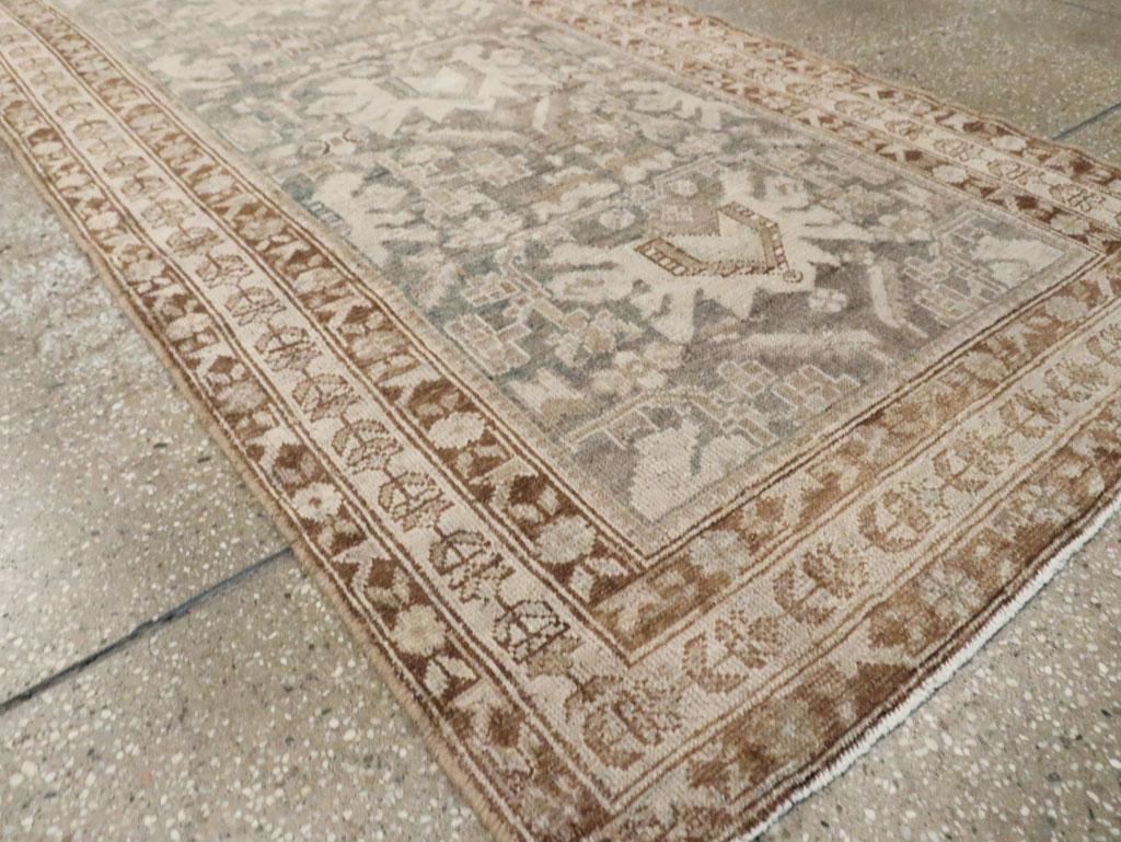Vintage Persian Malayer Runner, No.18938 - Gsblank