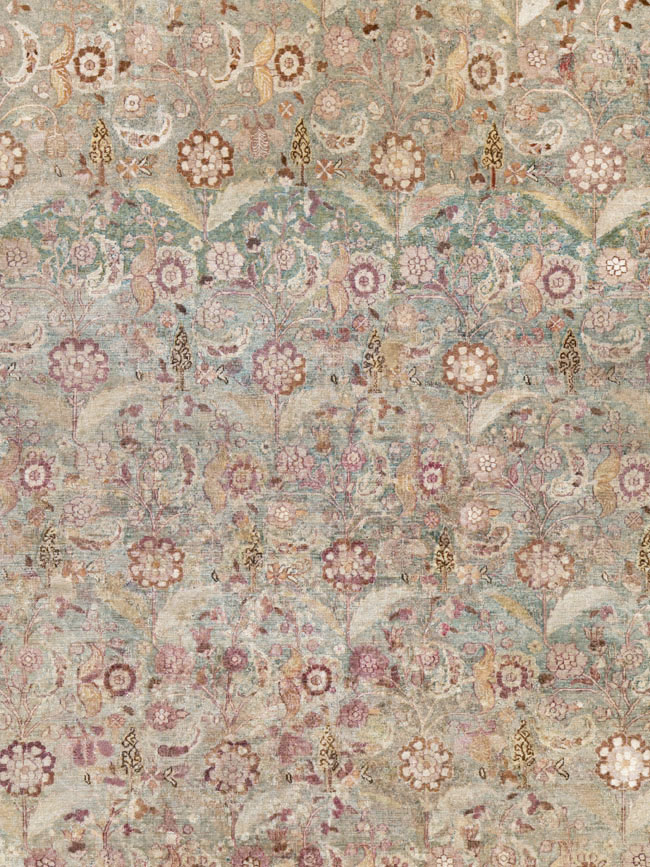 Antique Persian Mashad Carpet, No.18952 - Gsblank