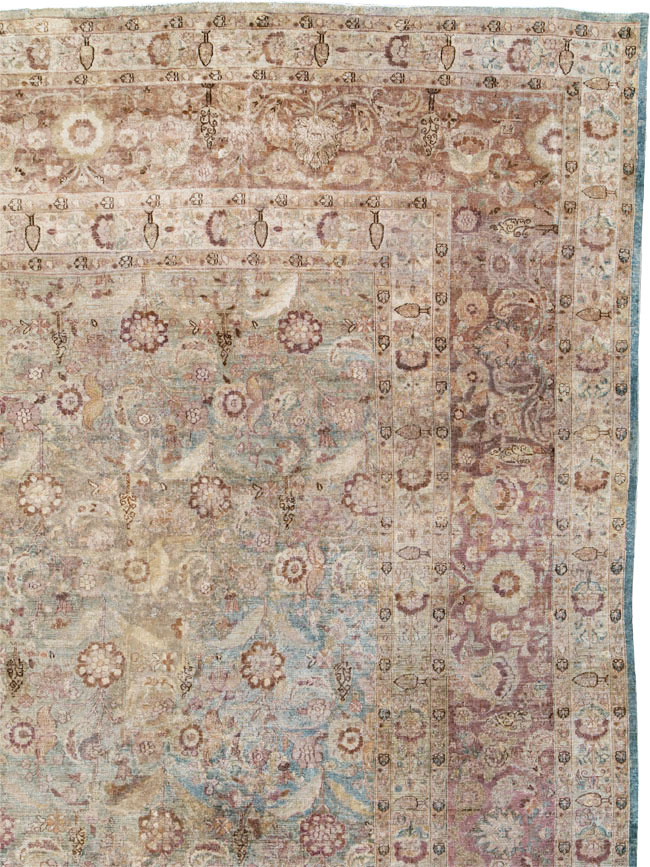 Antique Persian Mashad Carpet, No.18952 - Gsblank