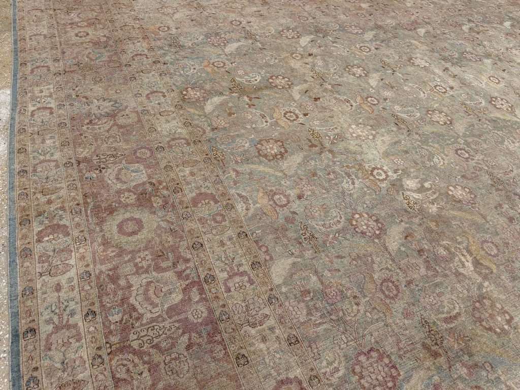 Antique Persian Mashad Carpet, No.18952 - Gsblank