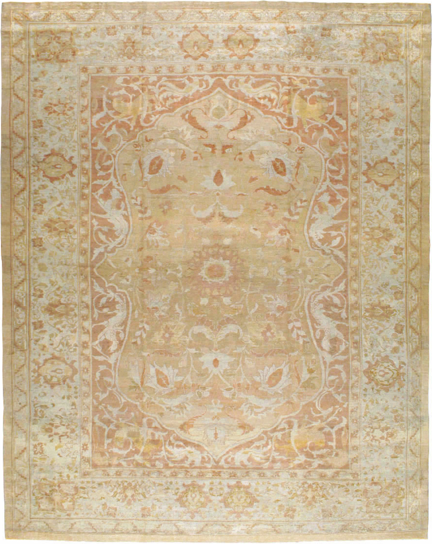 Antique Indian Agra Carpet, No.18961 - Gsblank