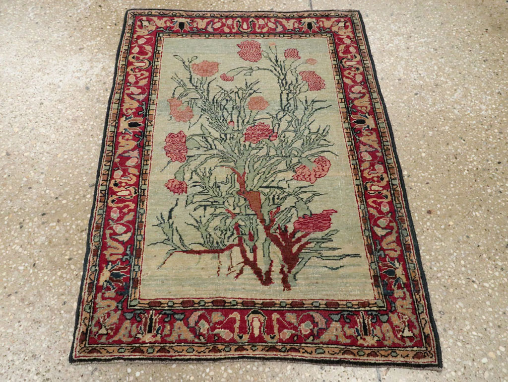 Antique Persian Mashad Rug, No.18964 - Gsblank