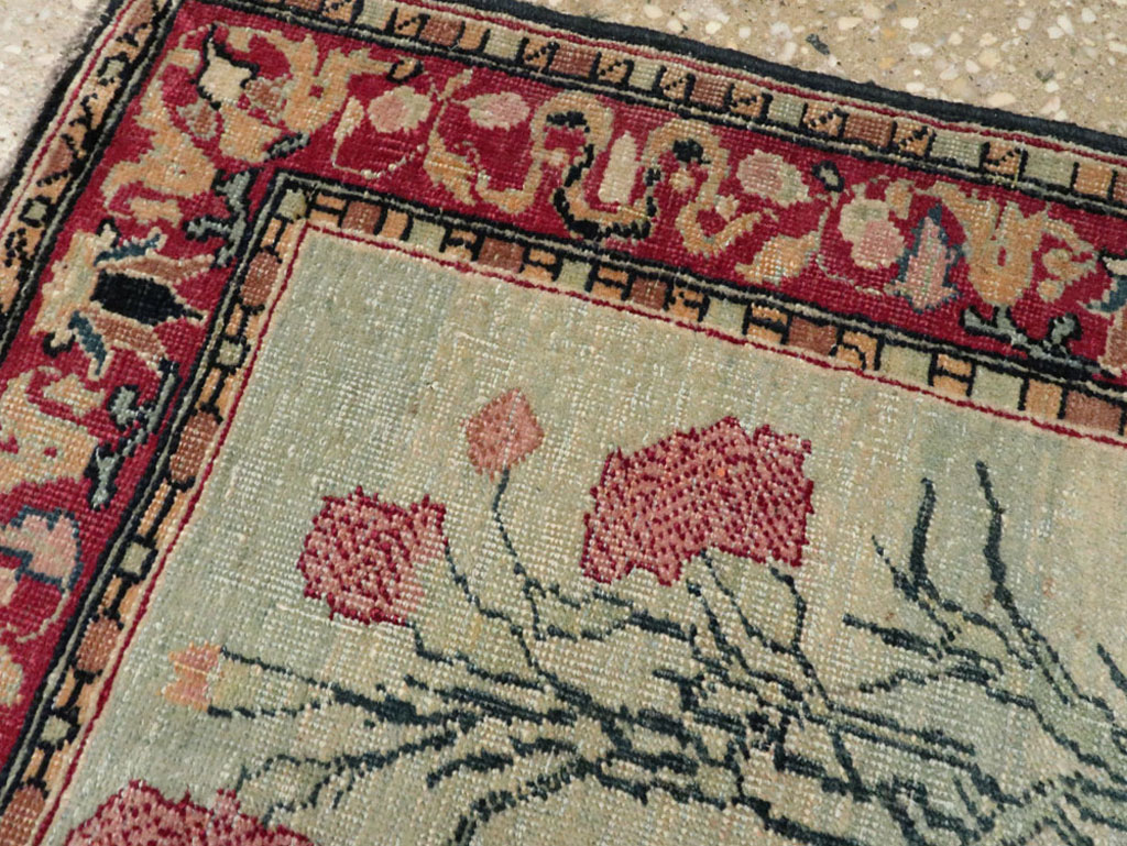 Antique Persian Mashad Rug, No.18964 - Gsblank