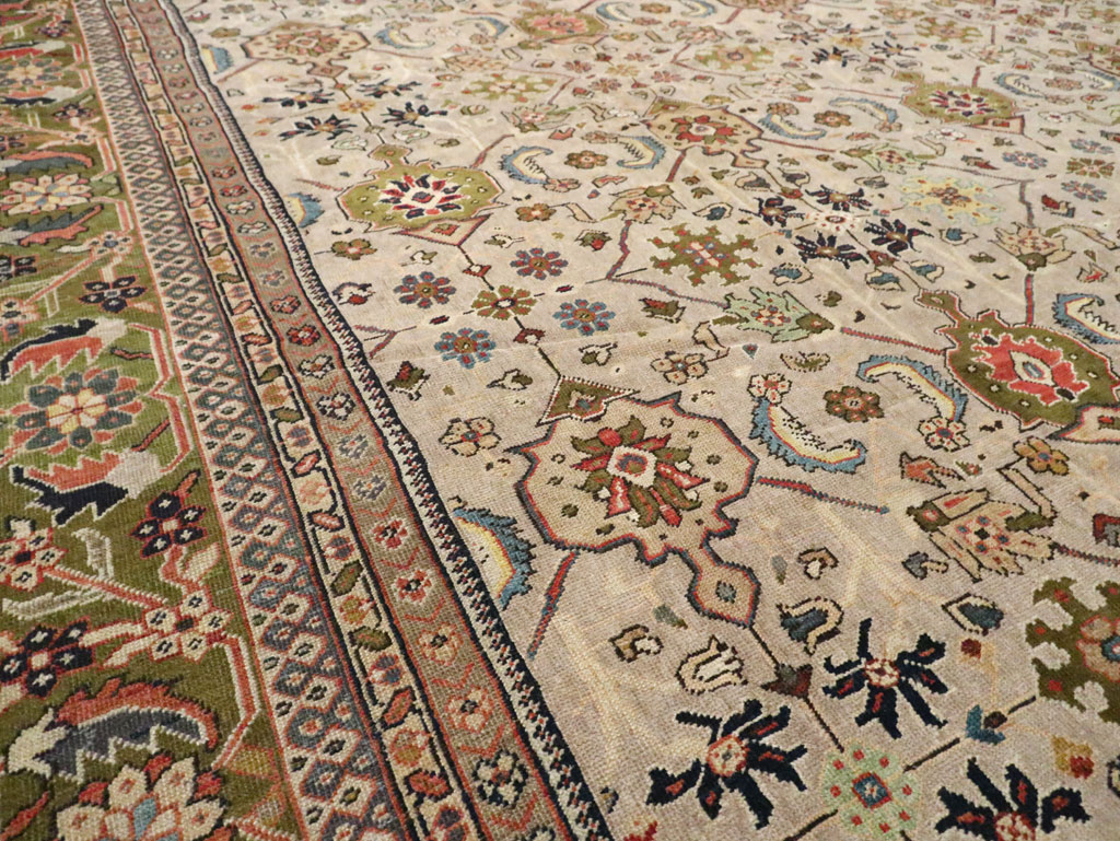 Antique Persian Mahal Carpet, No.18965 - Gsblank