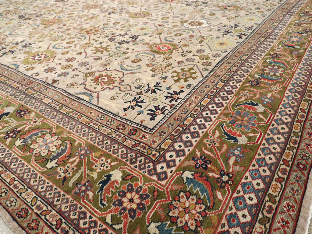 Antique Persian Mahal Carpet, No.18965 - Gsblank