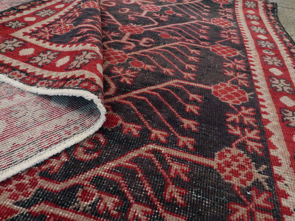 Antique East Turkestan Khotan Carpet, No.18980 - Gsblank