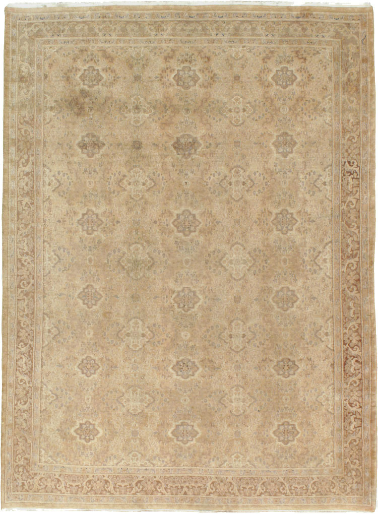 Vintage Indian Lahore Carpet, No.19000 - Gsblank