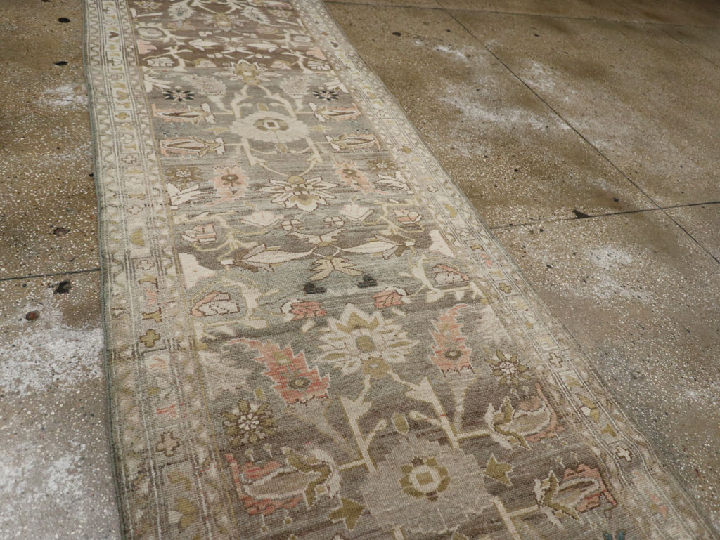 Vintage Persian Malayer Runner, No.19016 - Gsblank