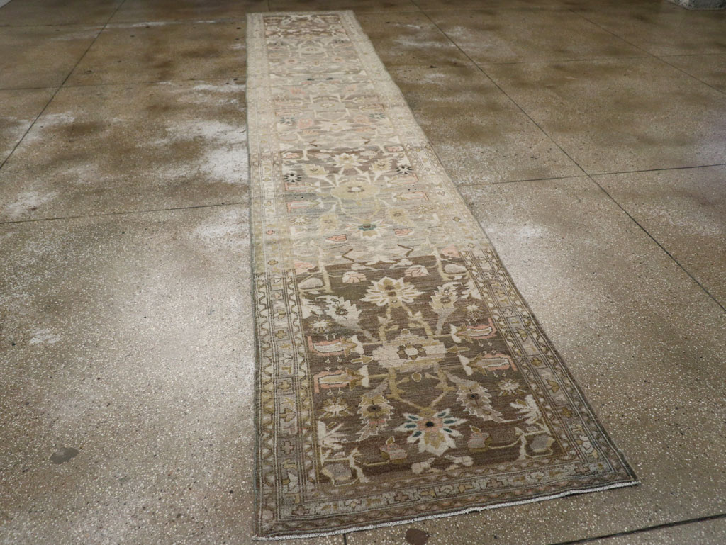Vintage Persian Malayer Runner, No.19016 - Gsblank