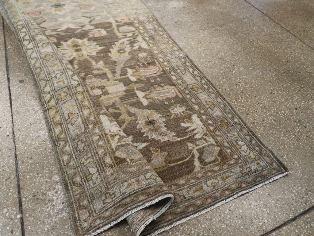 Vintage Persian Malayer Runner, No.19016 - Gsblank