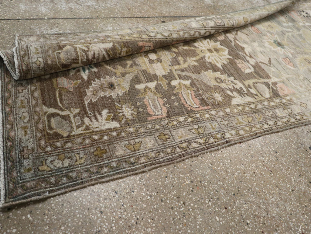 Vintage Persian Malayer Runner, No.19016 - Gsblank