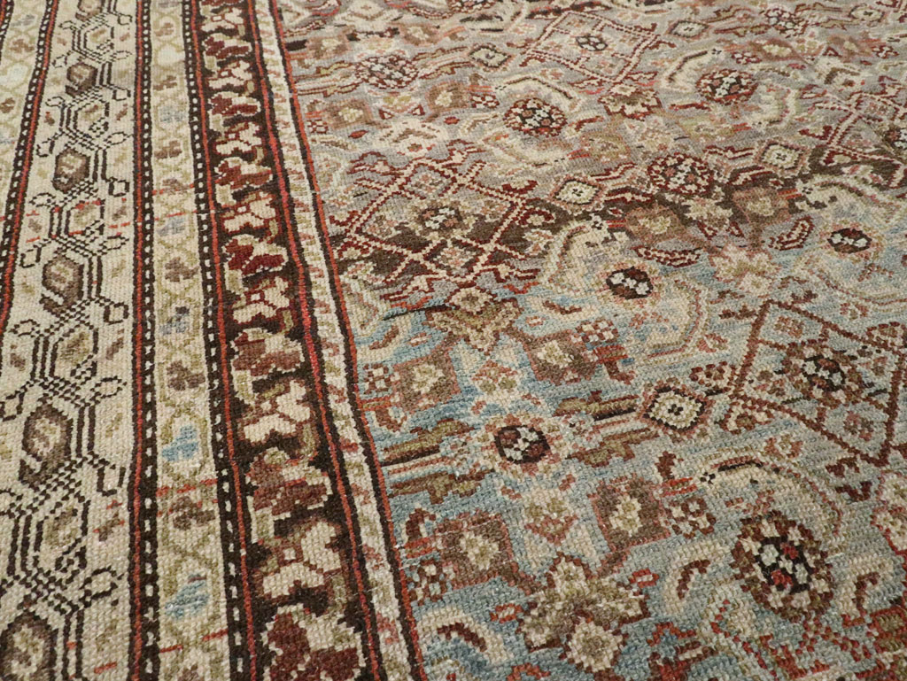 Vintage Persian Malayer Gallery Carpet, No.19017 - Gsblank