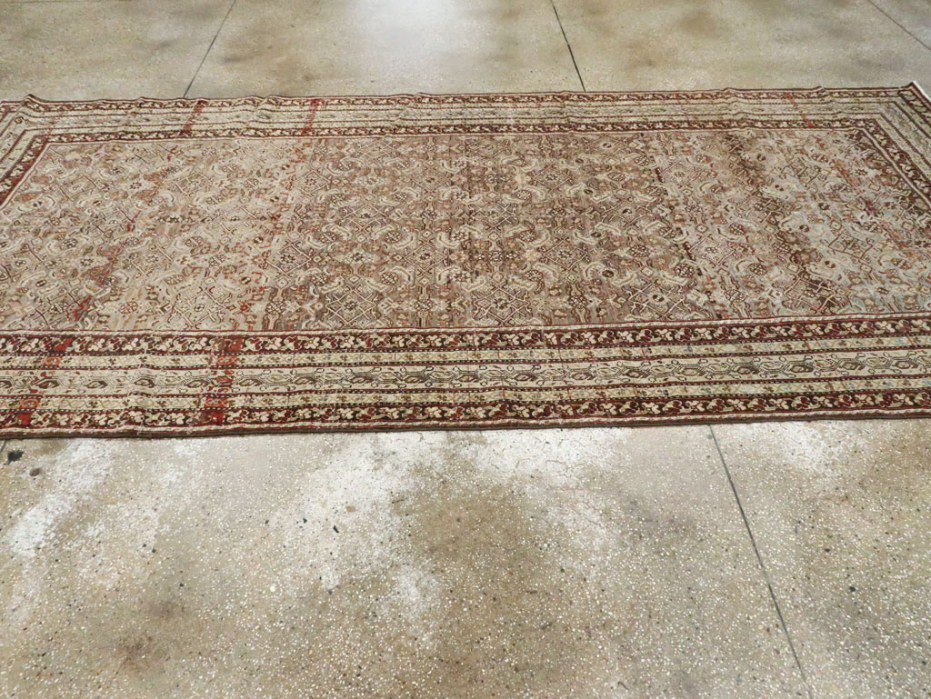 Vintage Persian Malayer Gallery Carpet, No.19017 - Gsblank