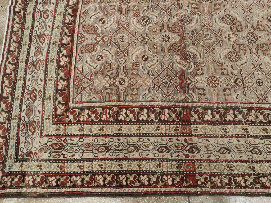 Vintage Persian Malayer Gallery Carpet, No.19017 - Gsblank